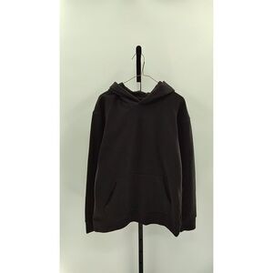 Quince Black Men's Hoodie Sweatshirt